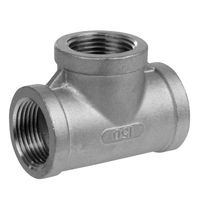 304 Stainless Steel Tees