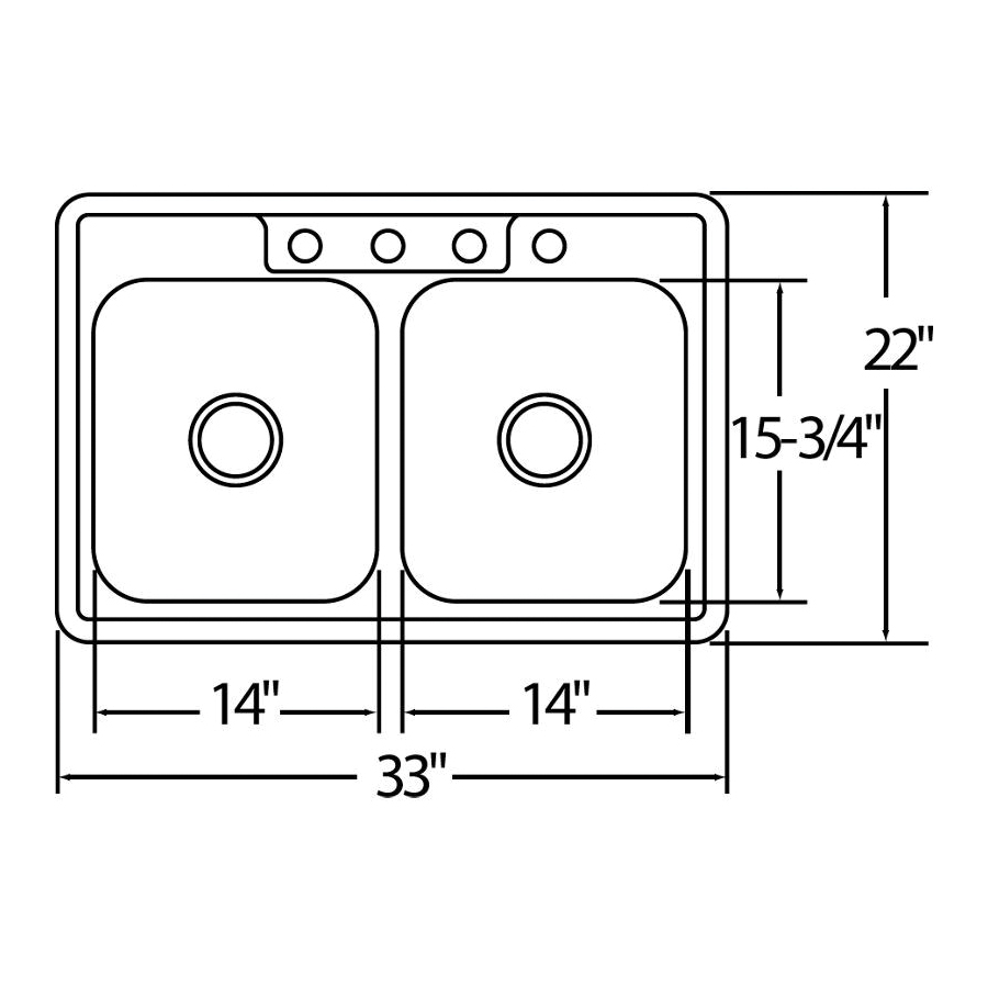 Elkay® DXR33224