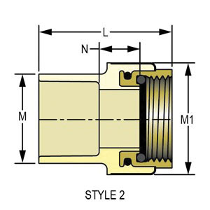 Spears® 4135-010BRG